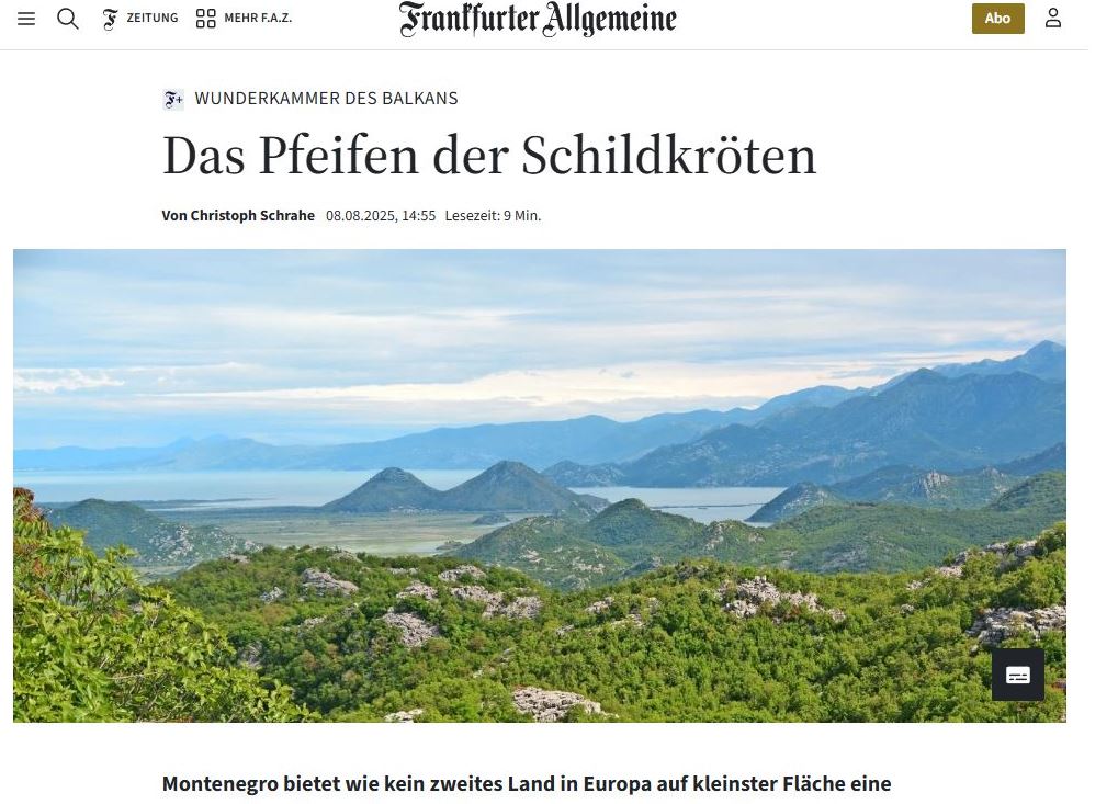 Njemački mediji o Crnoj Gori: "Spoj planina, mora i gostoprimstva" 3 Njemački mediji o Crnoj Gori: „Spoj planina, mora i gostoprimstva“