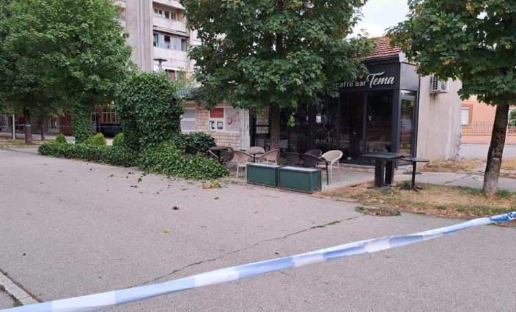 Nikšić: Bačena eksplozivna naprava ispred kafića
