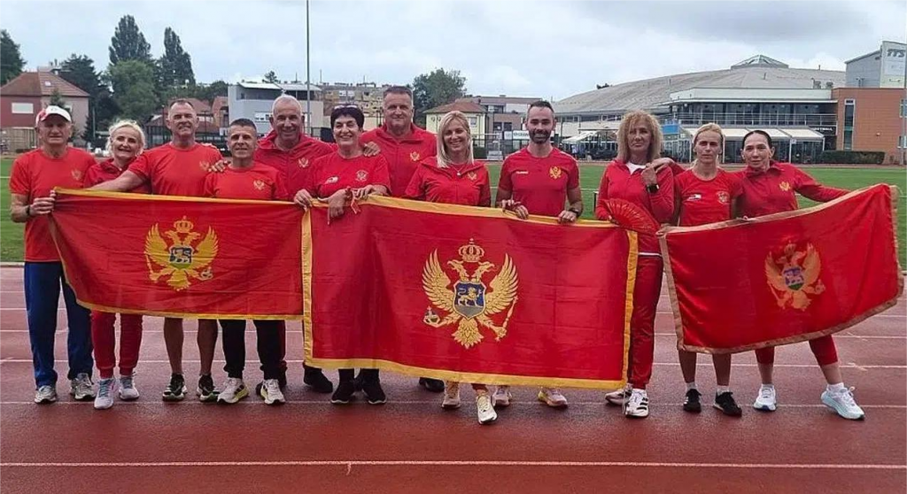 Crnogorski atletski veterani uspješni na Balkanijadi u Hrvatskoj