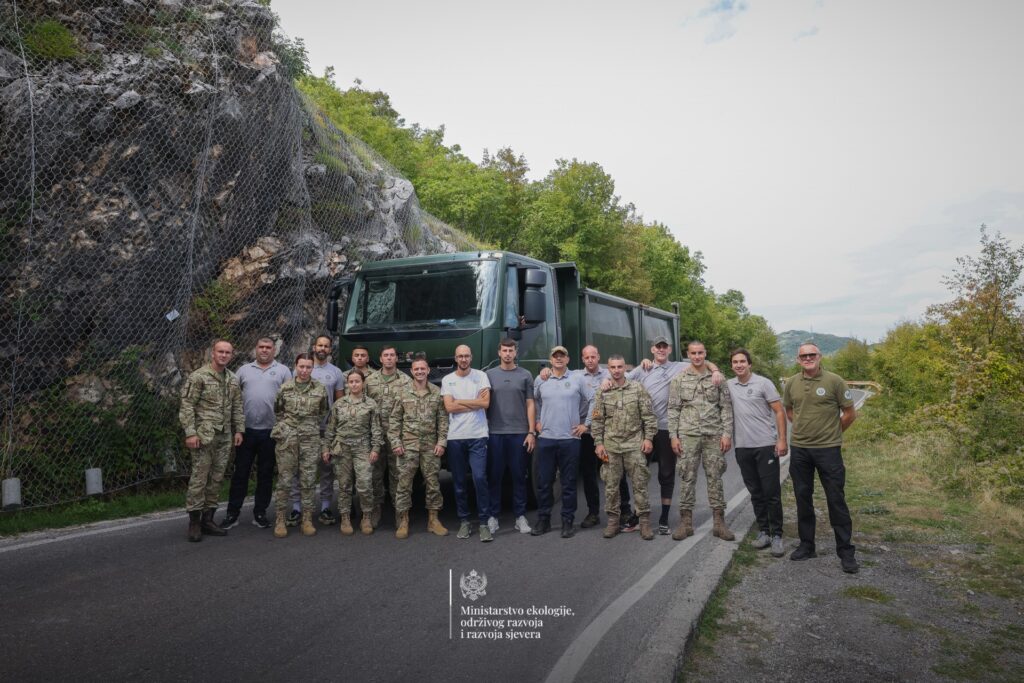 Realizovana akcija čišćenja na više lokacija u Nacionalnom parku Lovćen