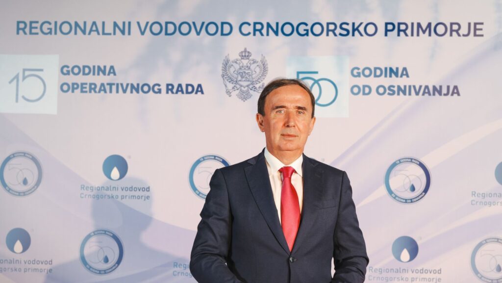 Lakušić: Novi rezervoar u Budvi strateški korak za stabilno vodosnabdijevanje primorja
