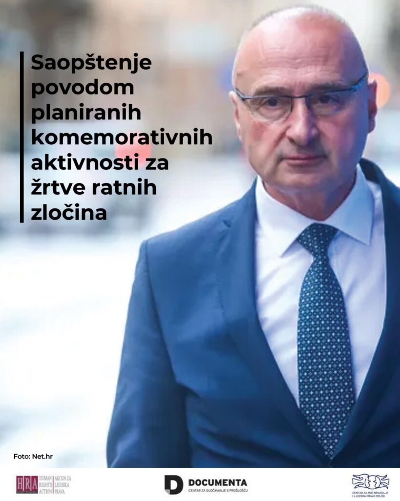 Organizacije za ljudska prava: Grlić Radman da se založi za procesuiranje svih ratnih zločina, pa i one u Lori 8 Organizacije za ljudska prava: Grlić Radman da se založi za procesuiranje svih ratnih zločina, pa i one u Lori