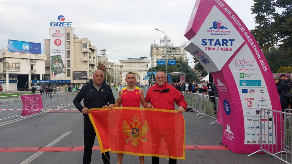 Vojvodić šesti na Balkanskom prvenstvu u maratonu