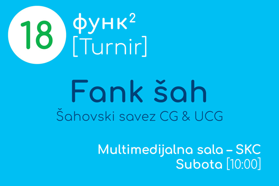 FUNK ŠAH 2025: Prijave do 17. oktobra