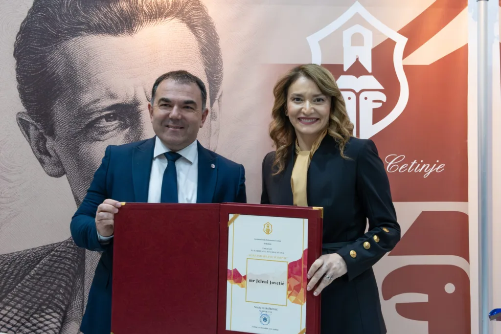 Nagrada „Aleksandar Leso Ivanović“ uručena pjesnikinji Jeleni Jovetić