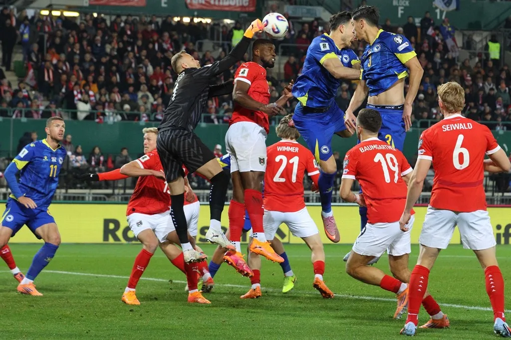 BiH mora u baraž, Gregorič junak Austrije; Sjeverna Makedonija ponižena u Kardifu, Škotska majstorijama do Mundijala