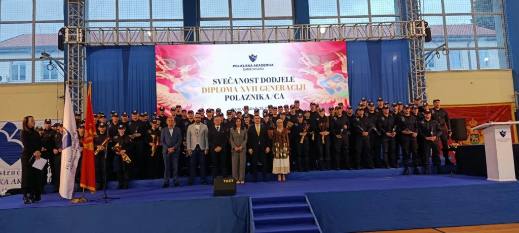 (VIDEO) Uručene diplome 17. generaciji polaznika Policijske akademije: „Početak životnog puta čiji je poziv vjerno i časno služiti svojoj državi“