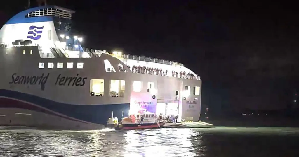 Nasukao se trajekt s 267 putnika i članova posade, u toku je akcija spašavanja