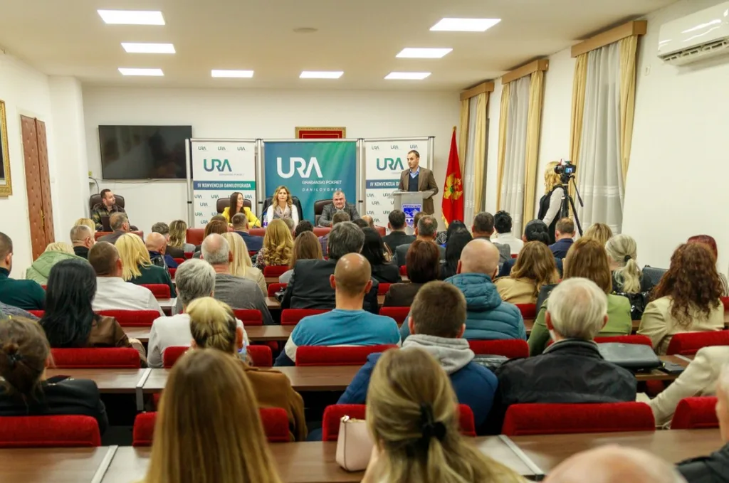 URA izabrala novi opštinski odbor u Danilovgradu, Aleksandar Šaranović predsjednik