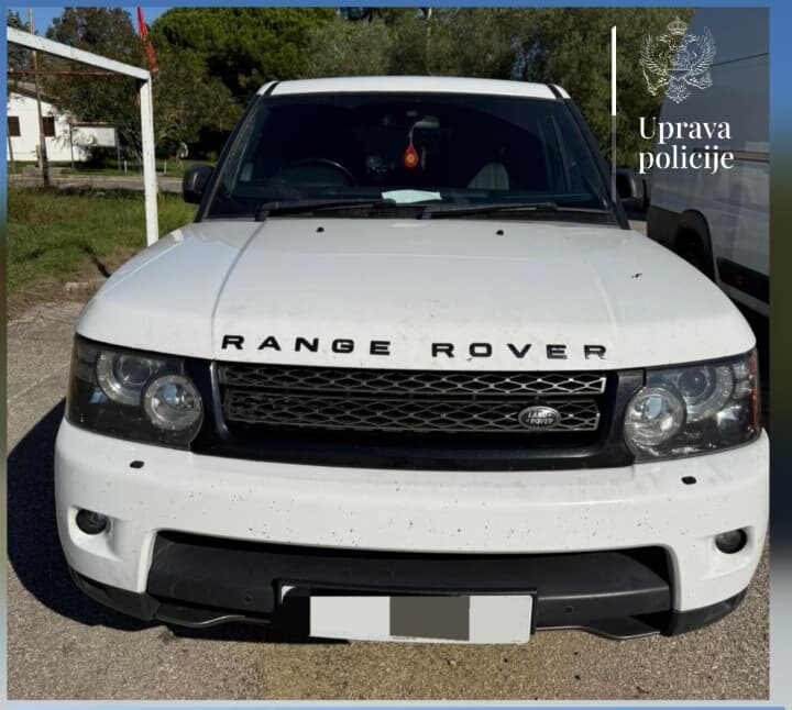 Granična policija oduzela Range Rover Sport na GP „Sukobin – Murićani“