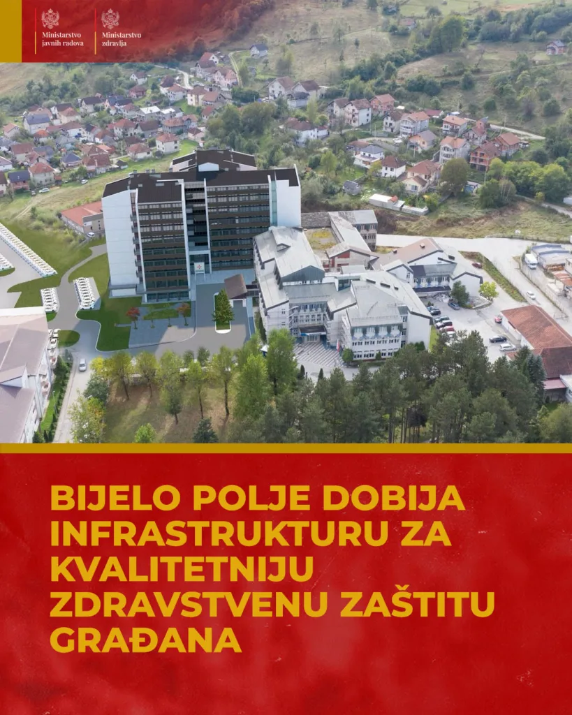 MJR: U Bijelom Polju počinje rekonstrukcija dijela Opšte bolnice – lamele „C“