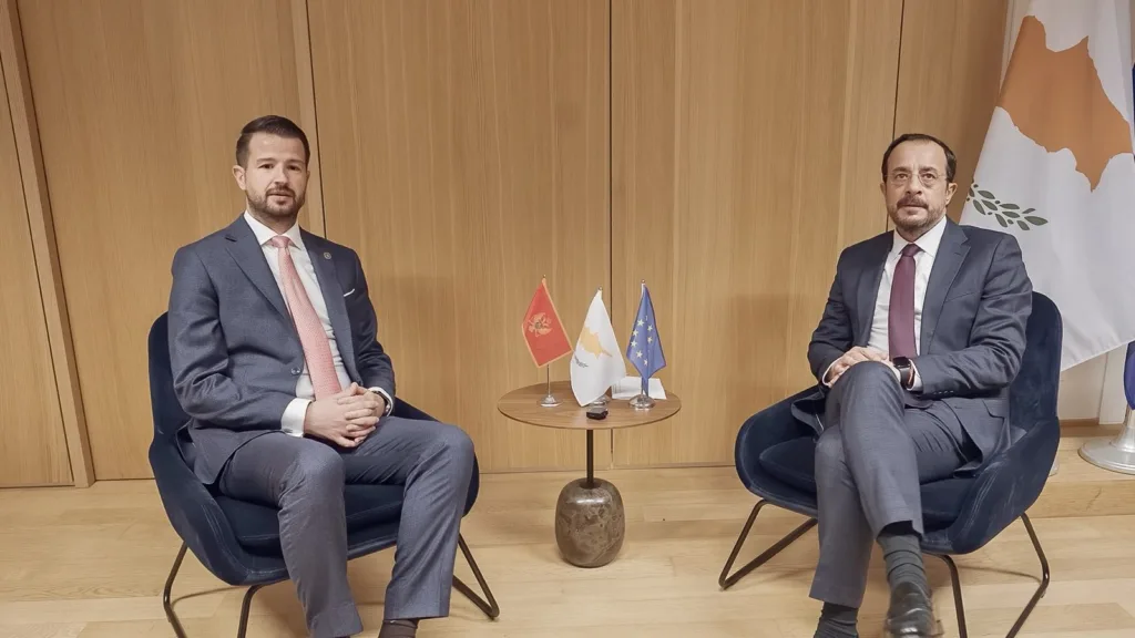 Hristodulidis: Kipar će dati vjetar u leđa evropskom putu Crne Gore
