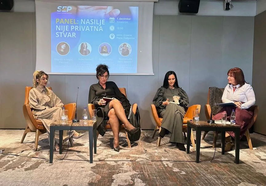 Panel Stranke evropskog progresa: Dvadeset žena svakog dana prijavi nasilje – odgovor institucija neadekvatan 3 Panel Stranke evropskog progresa: Dvadeset žena svakog dana prijavi nasilje – odgovor institucija neadekvatan