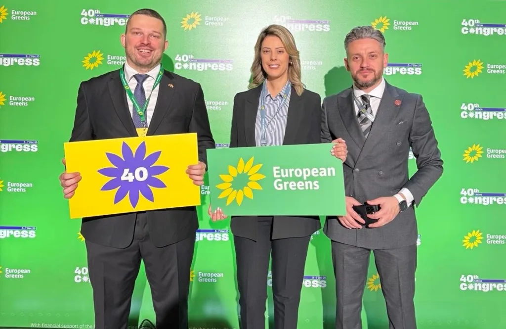 Delegacija URE na 40. Kongresu Zelenih Evrope: URA predstavila svoj program STAN ZA SVE