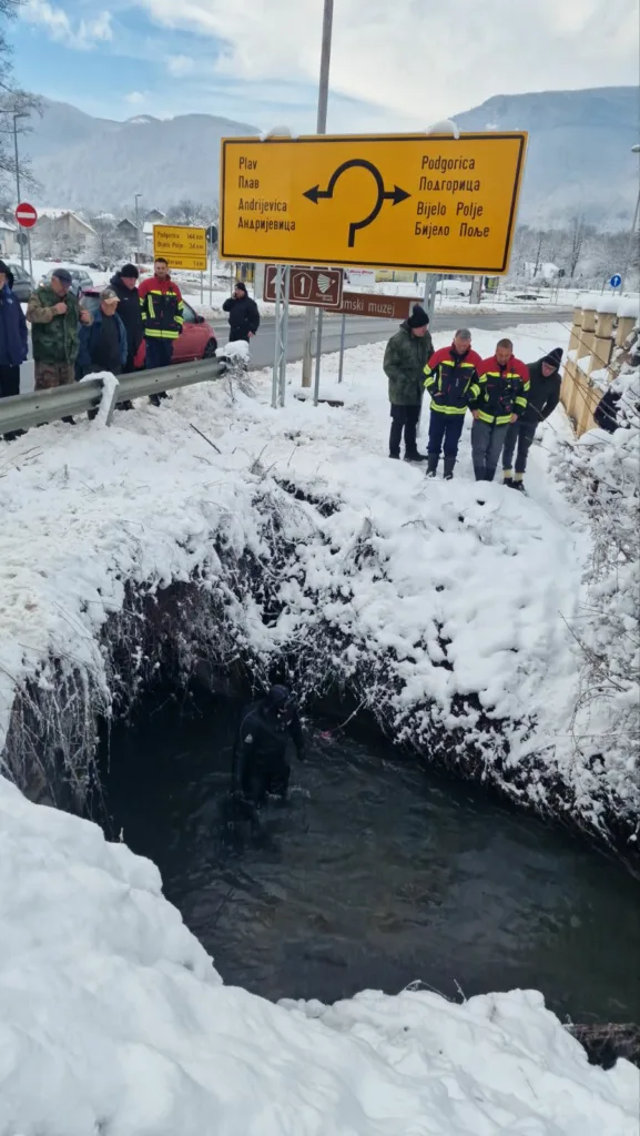 Tijelo ženske osobe izvučeno iz ušća rijeke Lim i potoka Sušice 2 Tijelo ženske osobe izvučeno iz ušća rijeke Lim i potoka Sušice