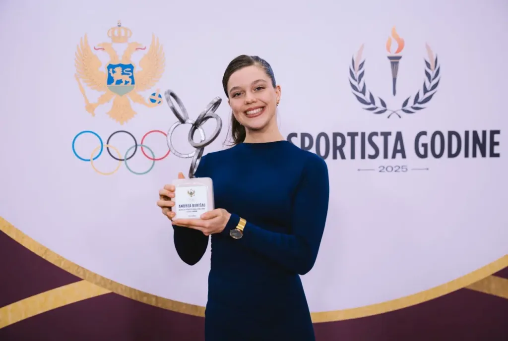 Godina iz snova za Andreu Berišaj, najbolju sportistkinju u 2025. godini 4 Godina iz snova za Andreu Berišaj, najbolju sportistkinju u 2025. godini