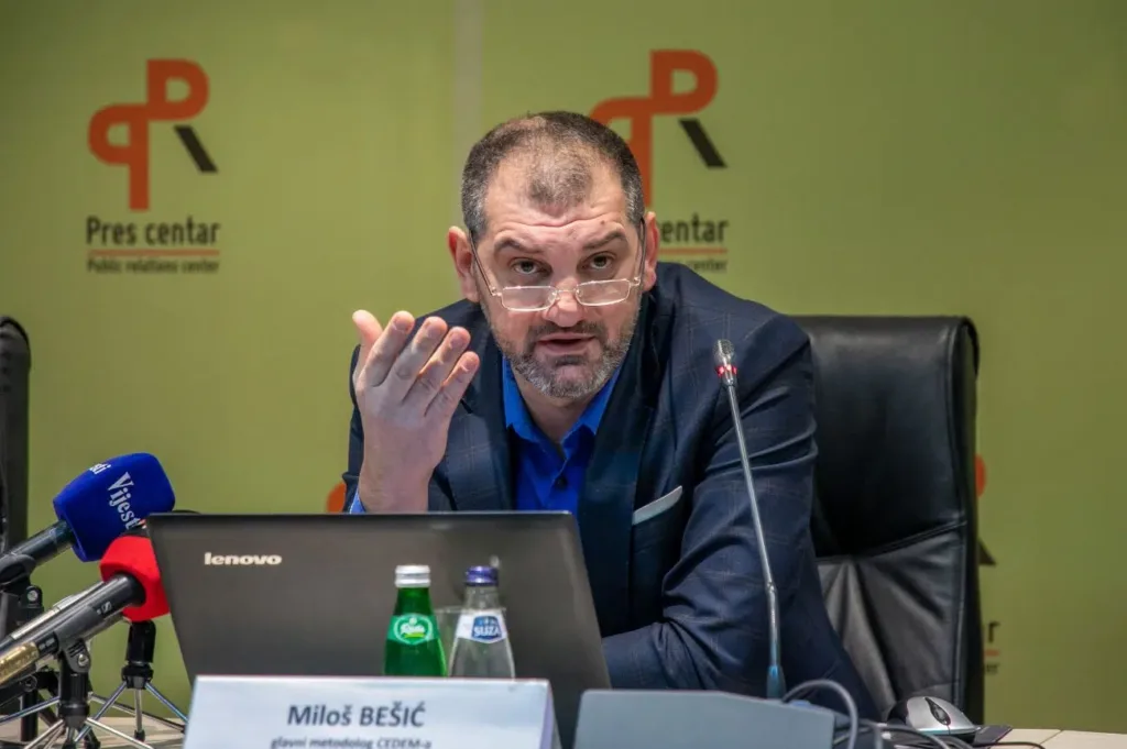 Bešić: PES ima najveći koalicioni potencijal, DPS i NSD u porastu
