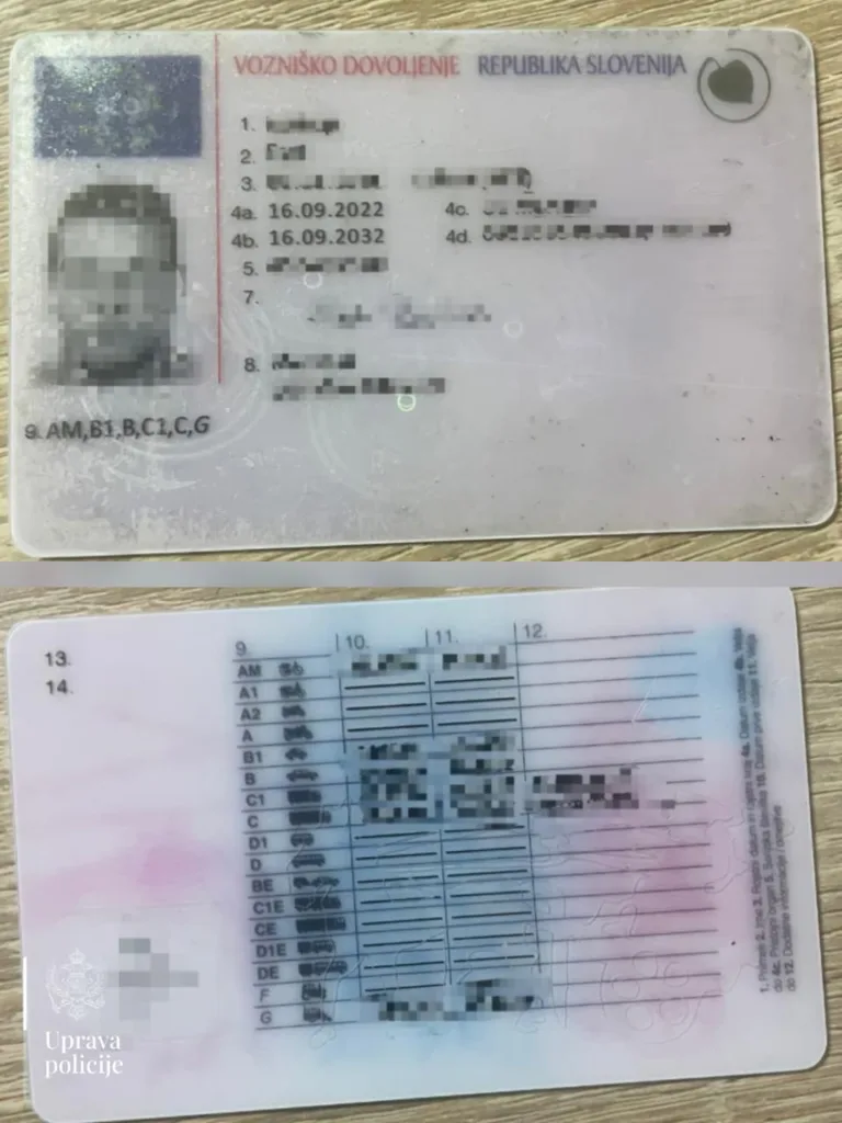Granični prelaz Sukobin: Inostrani državljanin pokušao da uđe u našu zemlju sa falsifikovanom vozačkom dozvolom