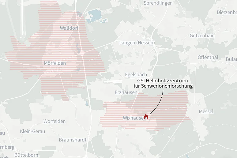 Veliki požar u njemačkom centru za istraživanje nastanka svemira u Darmštatu