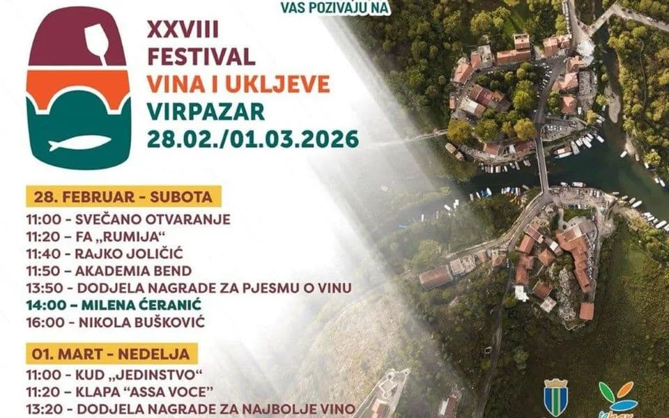 Dvadeset osmo izdanje  festivala vina i ukljeve
