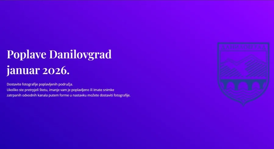 Opština Danilovgrad pokrenula internet platformu za prijavu štete od poplava