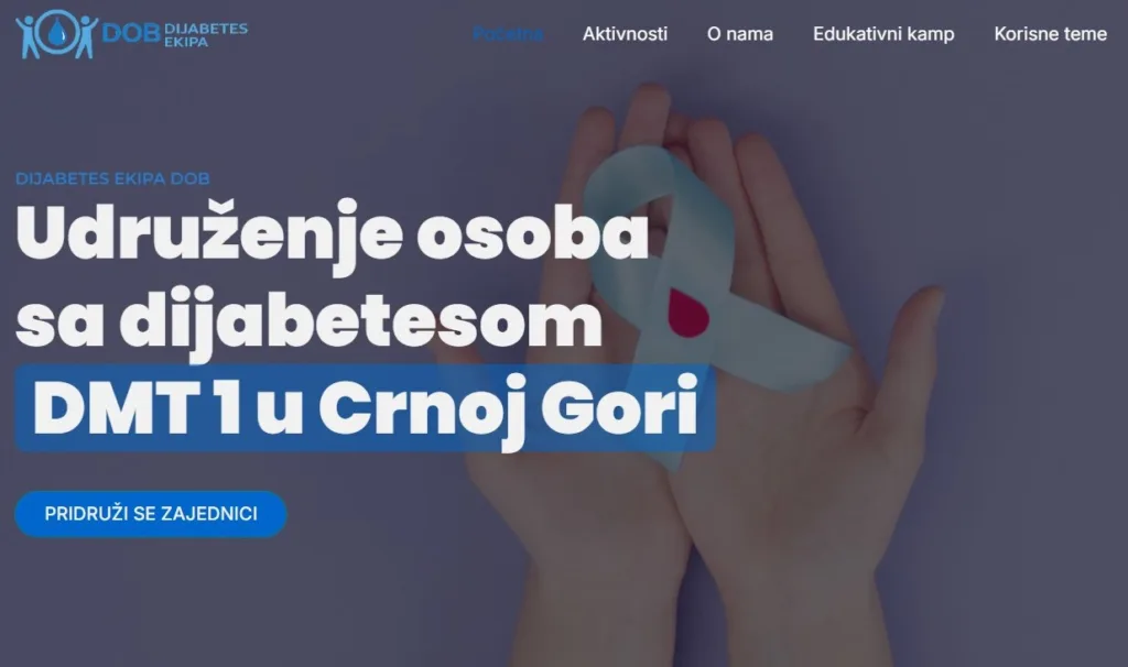 Počeo sa radom sajt NVU Dijabetes ekipa DOB