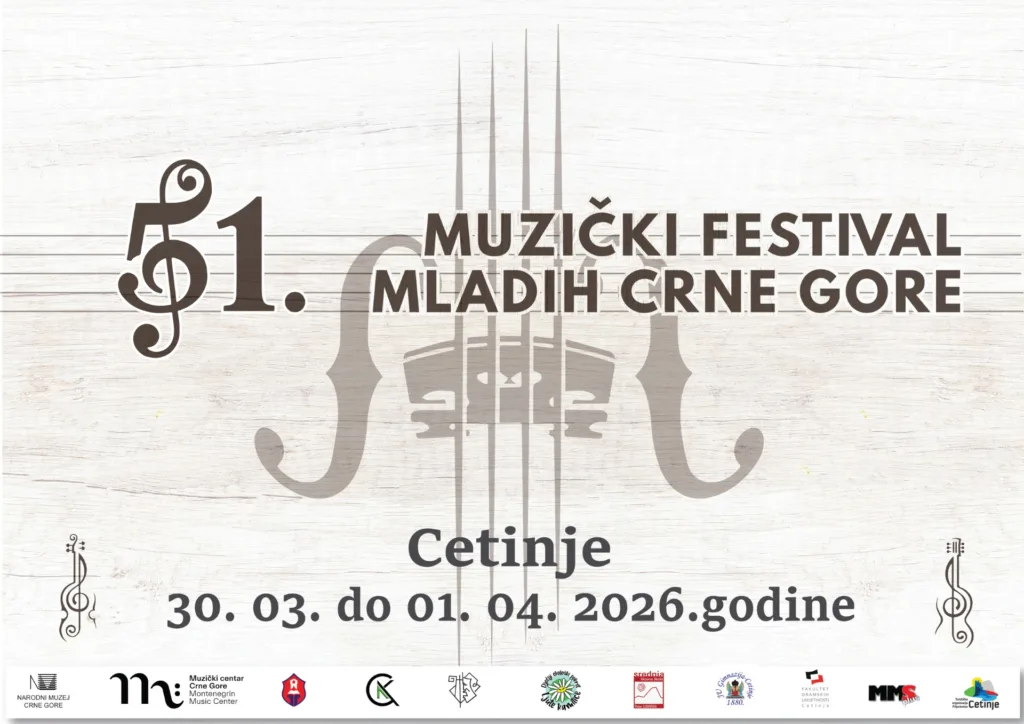 Cetinje u ritmu mladih talenata: 51. Muzički festival mladih Crne Gore