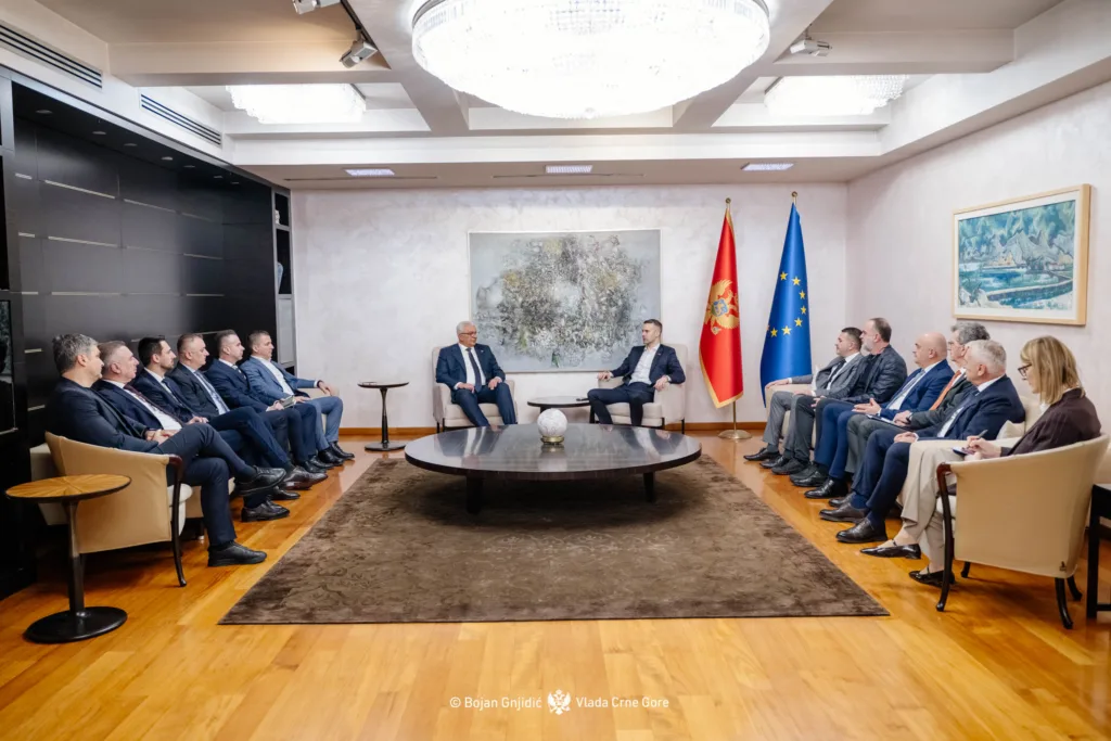 Spajić sa predstavnicima parlamentarne većine: Fokus evropska integracija Crne Gore