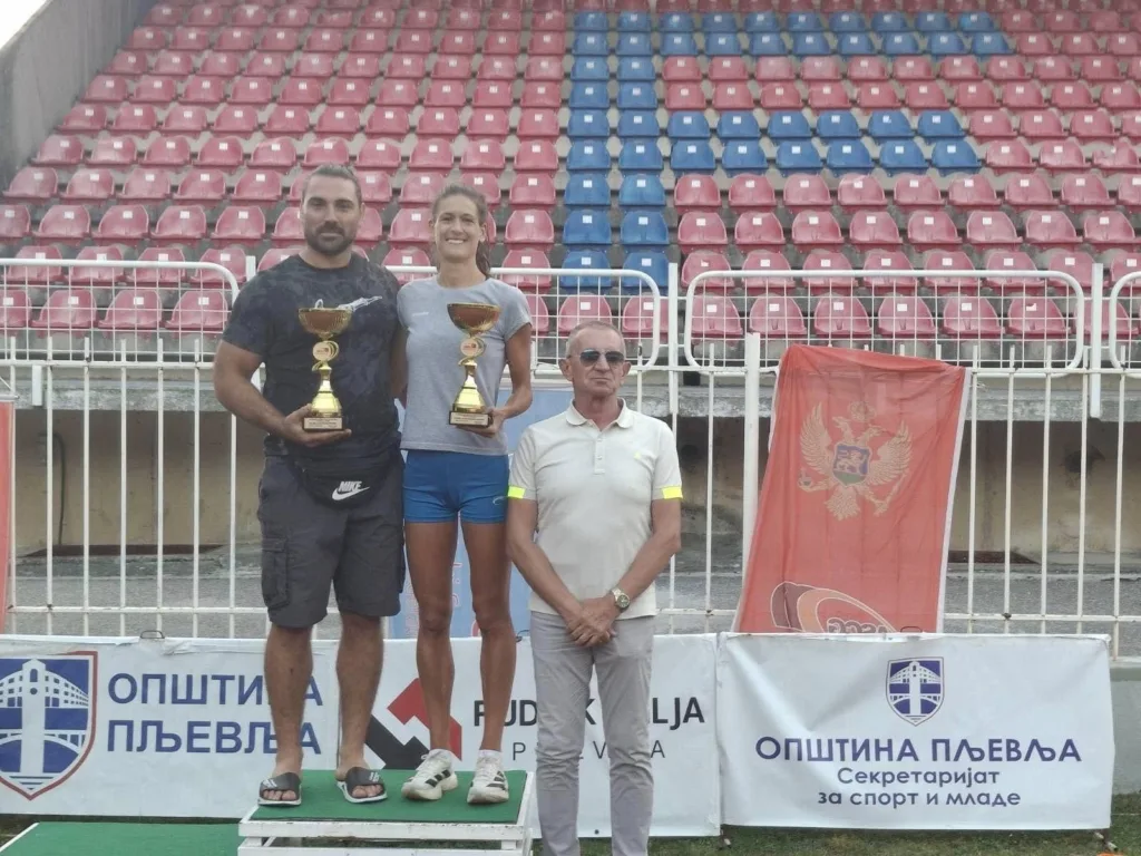 Zorana Bukvić i Tomaš Đurović najbolji na mitingu u Pljevljima