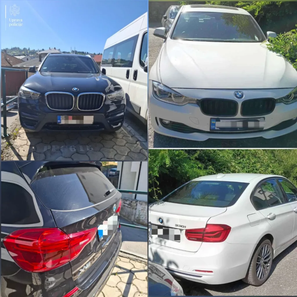 Na sjeveru Crne Gore oduzeta dva BMW-a sa potjernica 14 Na sjeveru Crne Gore oduzeta dva BMW-a sa potjernica
