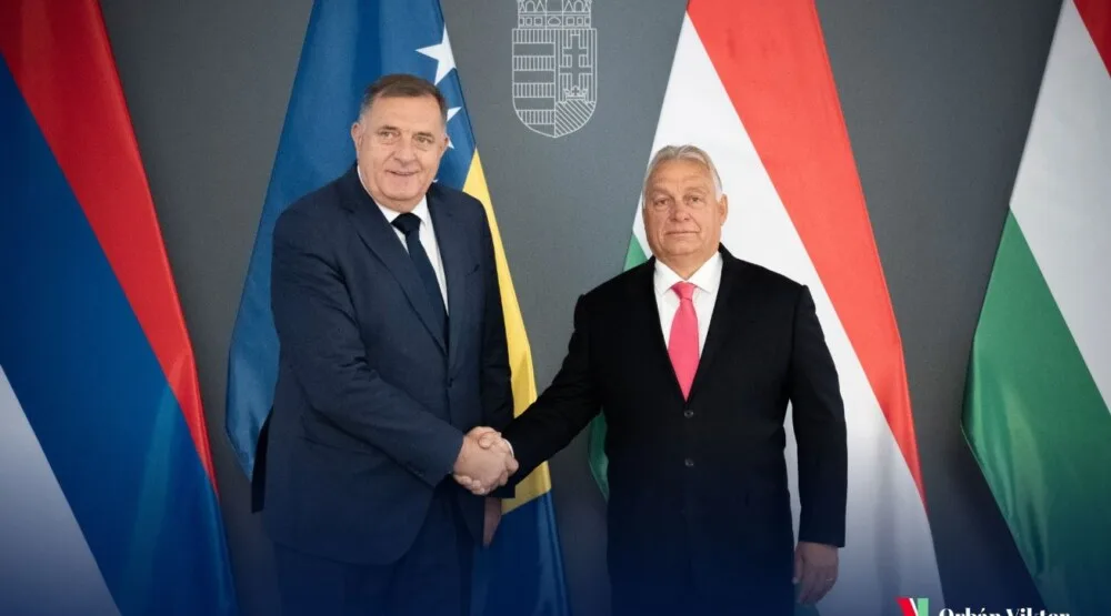 Orban obećao Dodiku da će Mađarska podržati projekte u Republici Srpskoj iz kojih se povukla Njemačka