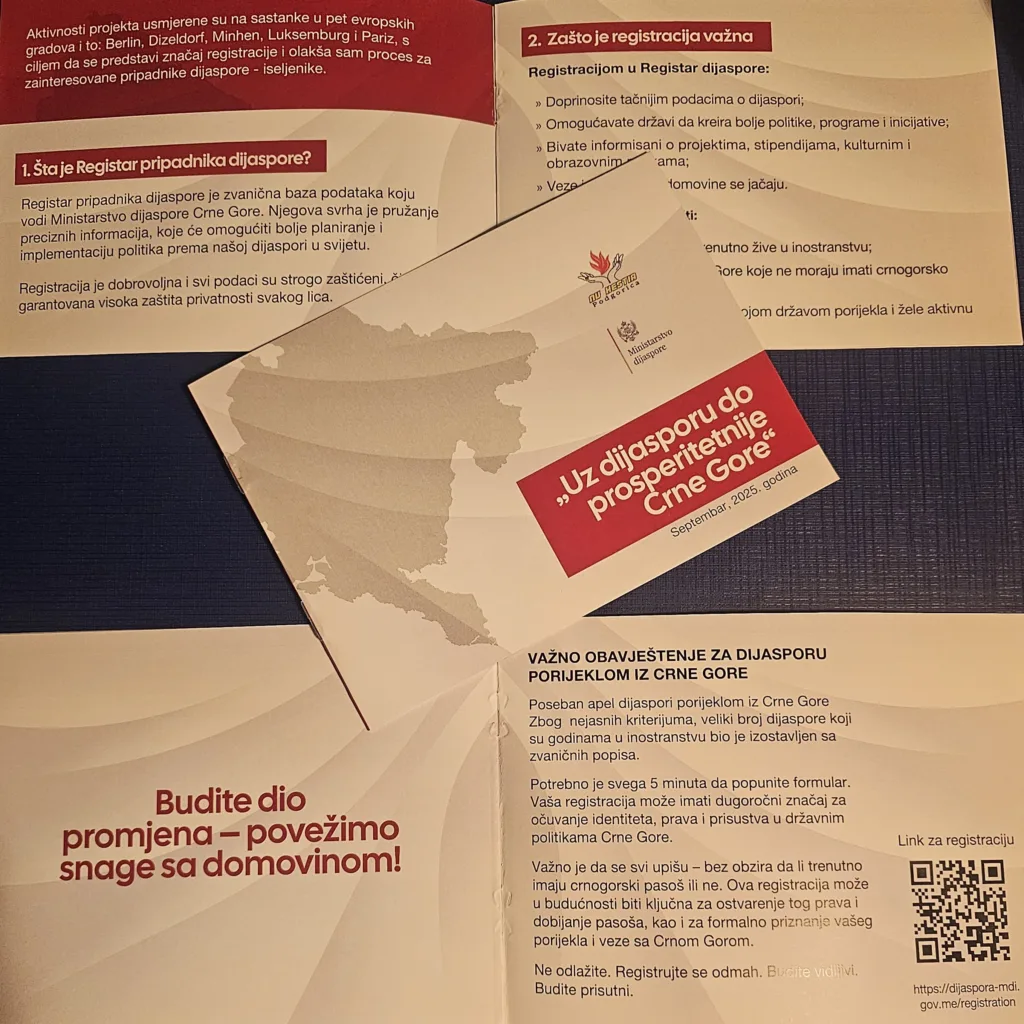NU “Hestia” realizovalo projekat „Uz dijasporu do prosperitetnije Crne Gore“
