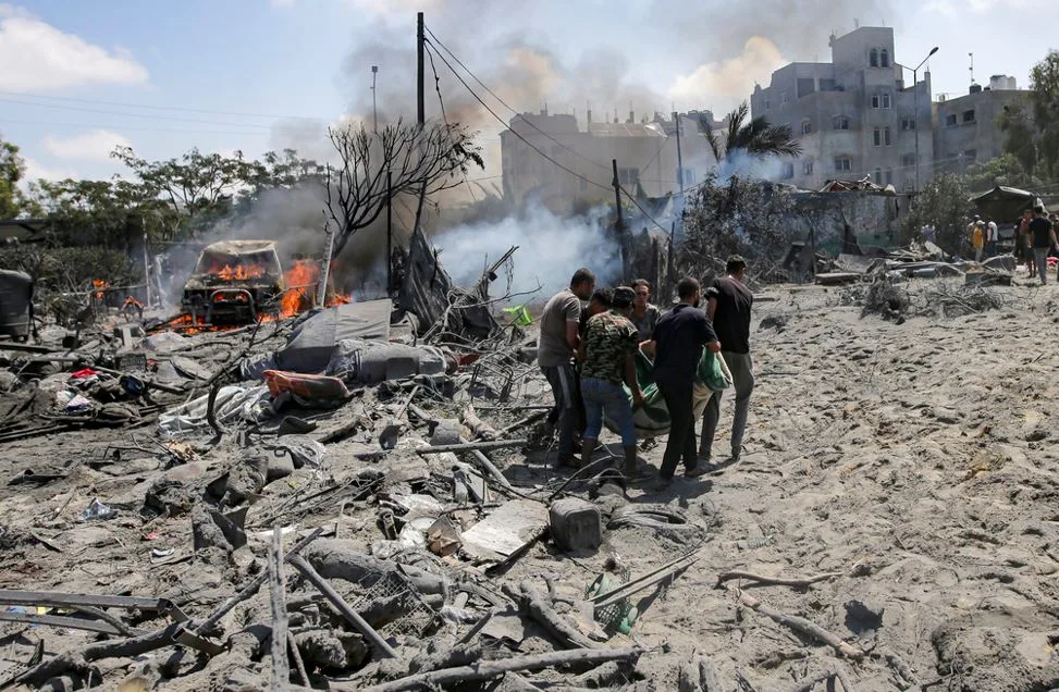Gaza rat Izrael foto AP