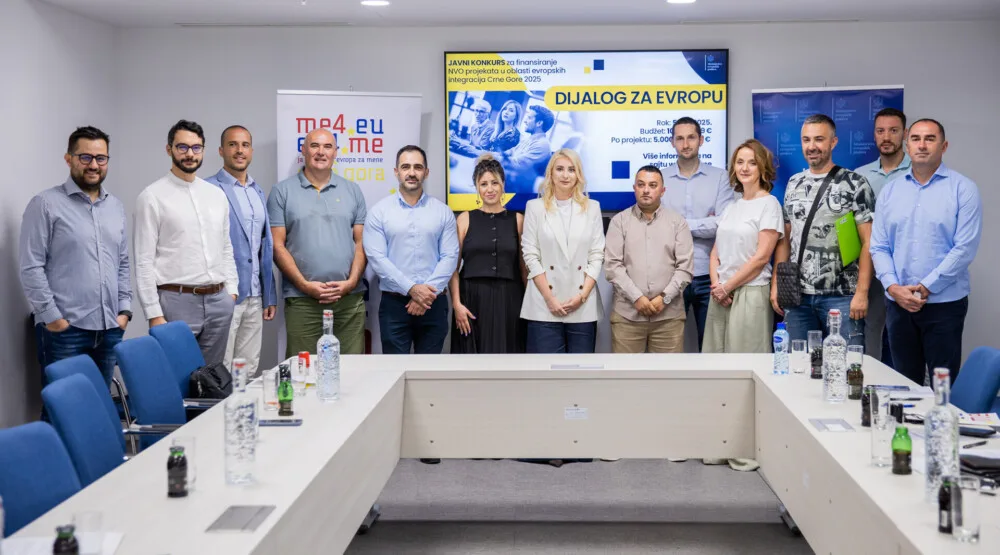 Ministarstvo evropskih poslova sa 103,6 hiljada eura podržalo 13 projekata nevladinih organizacija u okviru konkursa „Dijalog za Evropu“