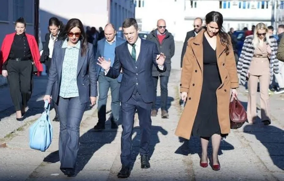 Jaksic Stojanovic Mujovic i Adzovic obilazak foto glavni grad