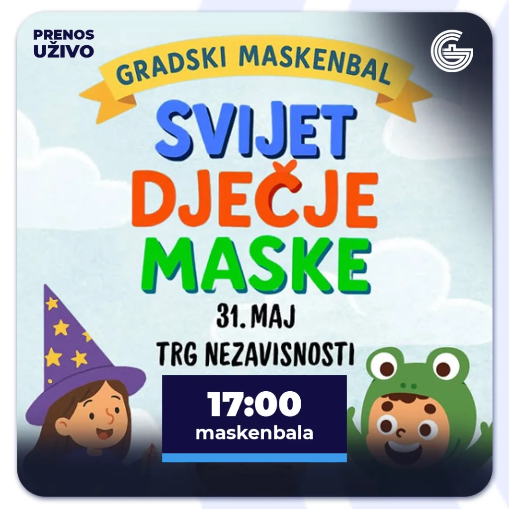 Od 17 sati pratite uživo na Gradskoj TV maskenbal u Podgorici 7 Od 17 sati pratite uživo na Gradskoj TV maskenbal u Podgorici