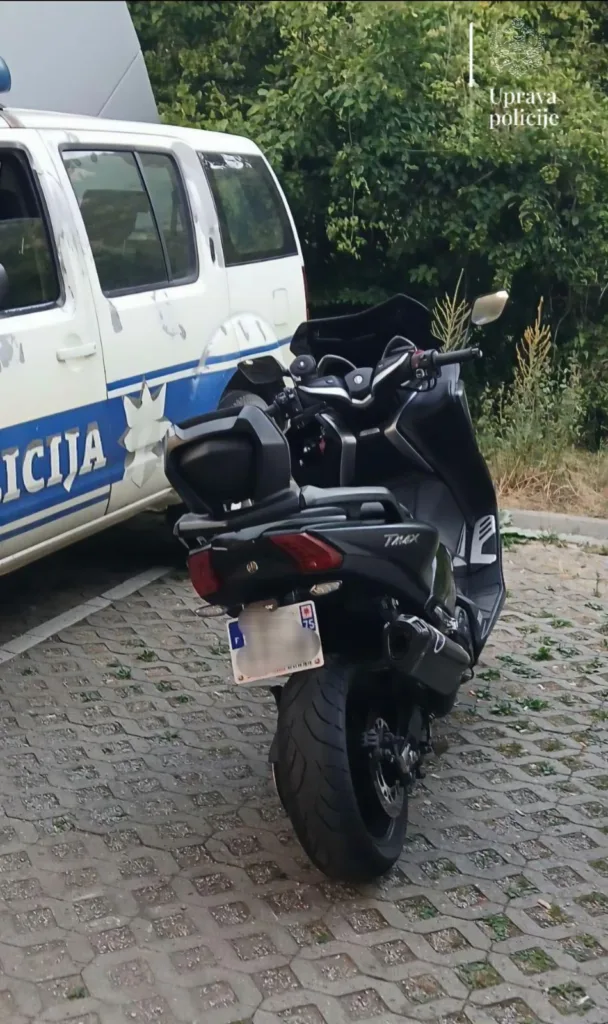 Oduzeti motocikl