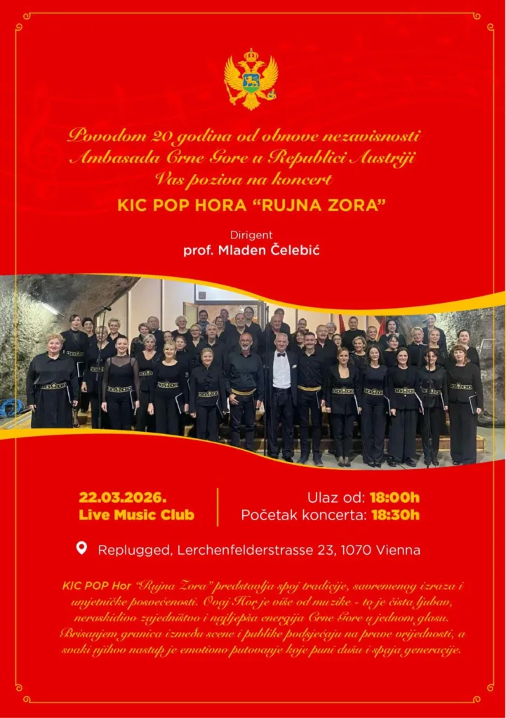 “Rujna zora” KIC pop hora u Beču