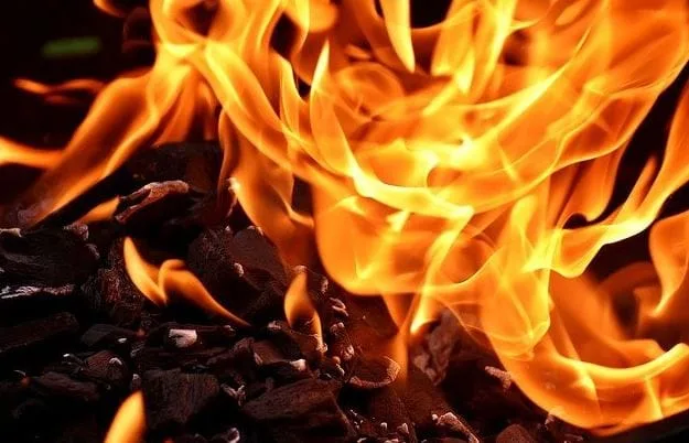 Pozar ilustracija foto