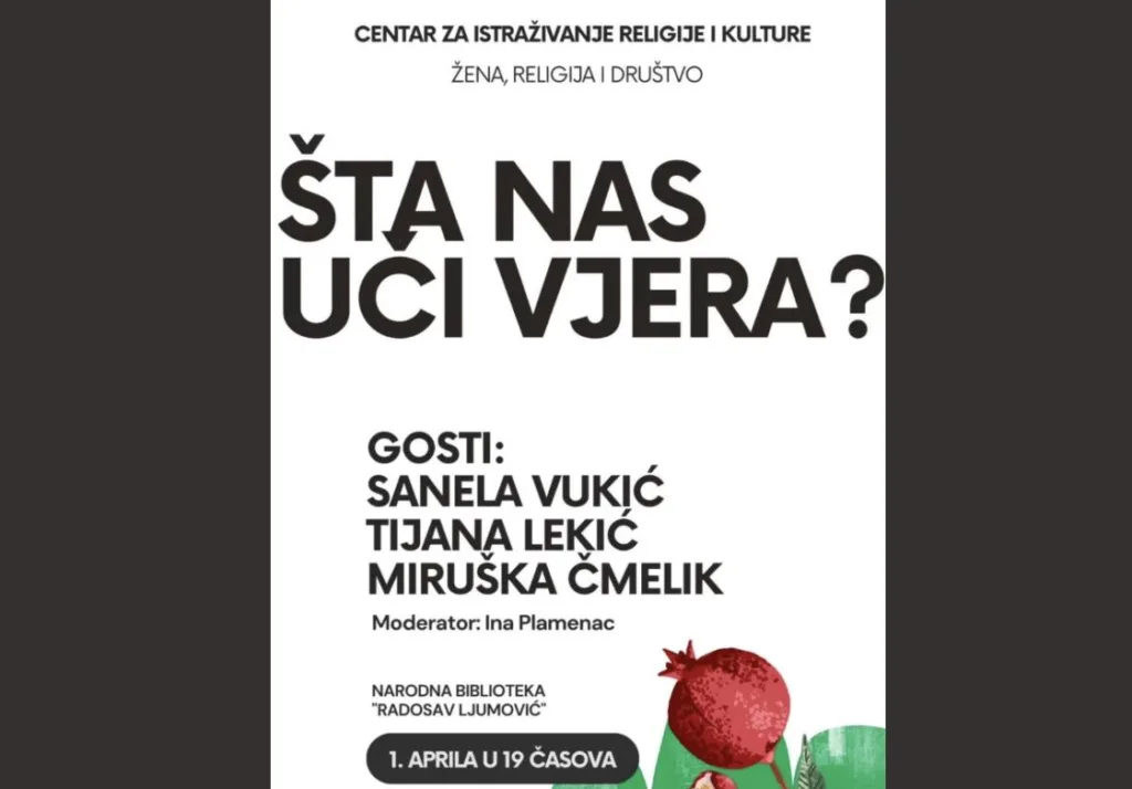 Predavanje „Šta nas uči vjera?“ sjutra u Biblioteci