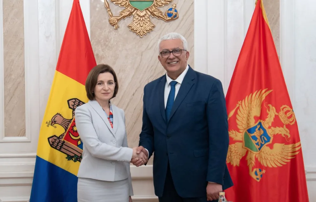 Mandić sa Sandu: Crna Gora apsolutni lider među zemljama kandidatima za članstvo u EU 9 Mandić sa Sandu: Crna Gora apsolutni lider među zemljama kandidatima za članstvo u EU