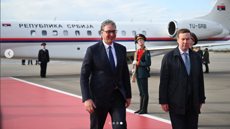Vučić iz Moskve: Ovdje sam zbog interesa Srbije