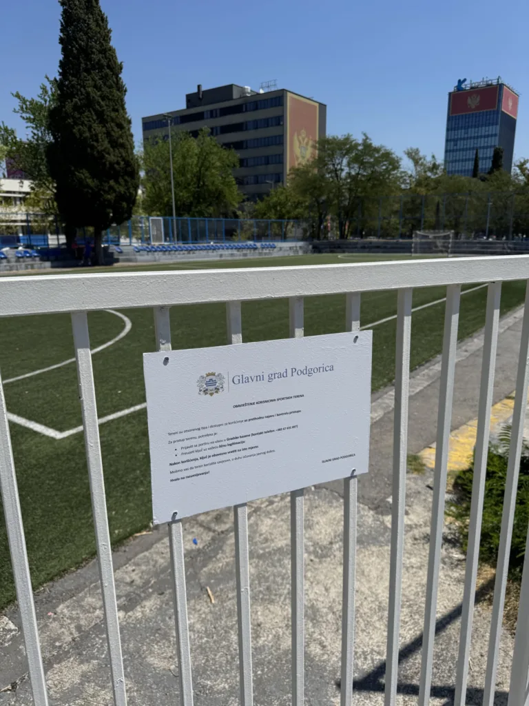 Nova pravila korišćenja otvorenih terena u sklopu SC "Morača" 6 Nova pravila korišćenja otvorenih terena u sklopu SC „Morača“
