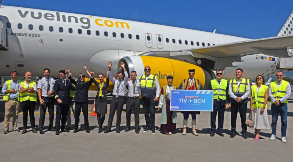 Otvorena linija Tivat – Barselona; Tolić: Aerodromi rade i na povezivanju Podgorice sa Španijom
