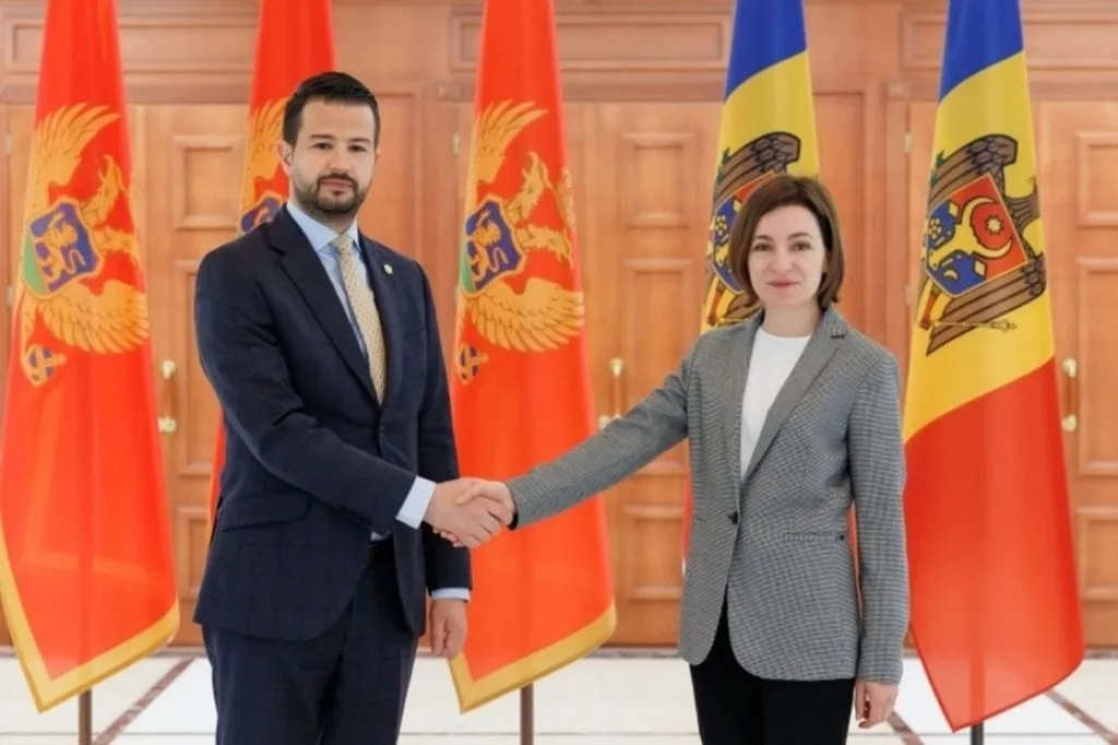 Predsjednica Moldavije Maja Sandu danas u posjeti Crnoj Gori