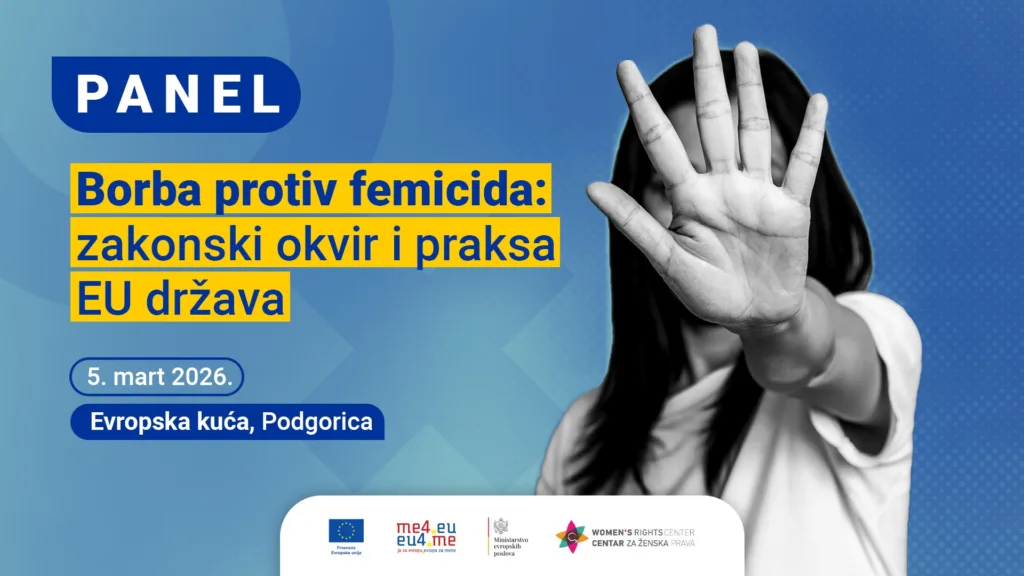 Panel „Borba protiv femicida: zakonski okvir i praksa EU država“