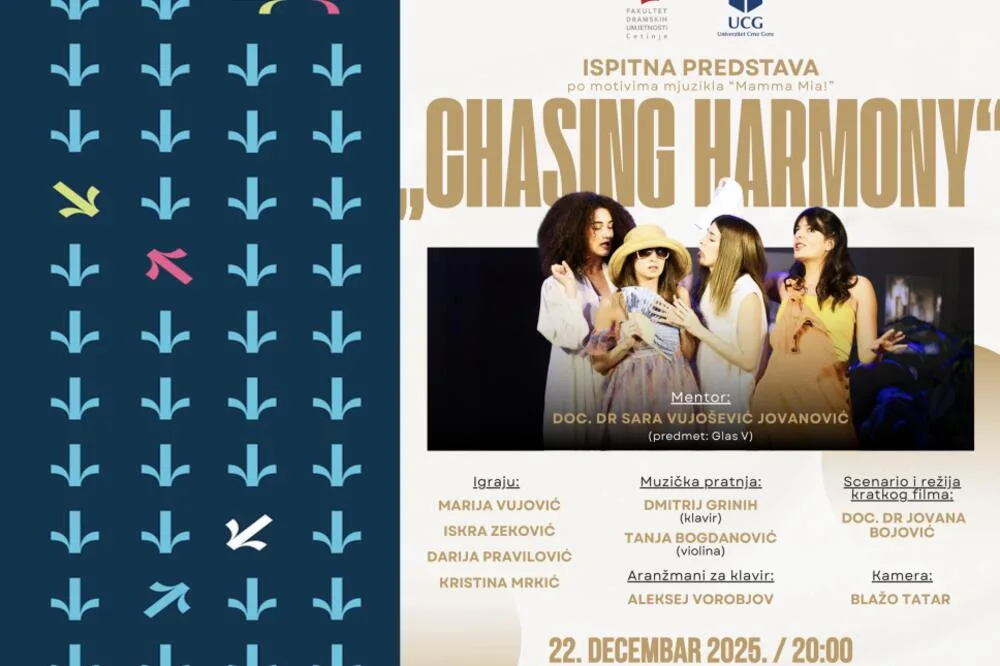 Predstava po motivima mjuzikla „Mamma Mia“ večeras u Zetskom domu