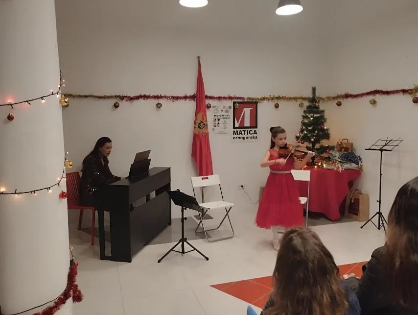 U Herceg Novom održan novogodišnji koncert u organizaciji Matice crnogorske