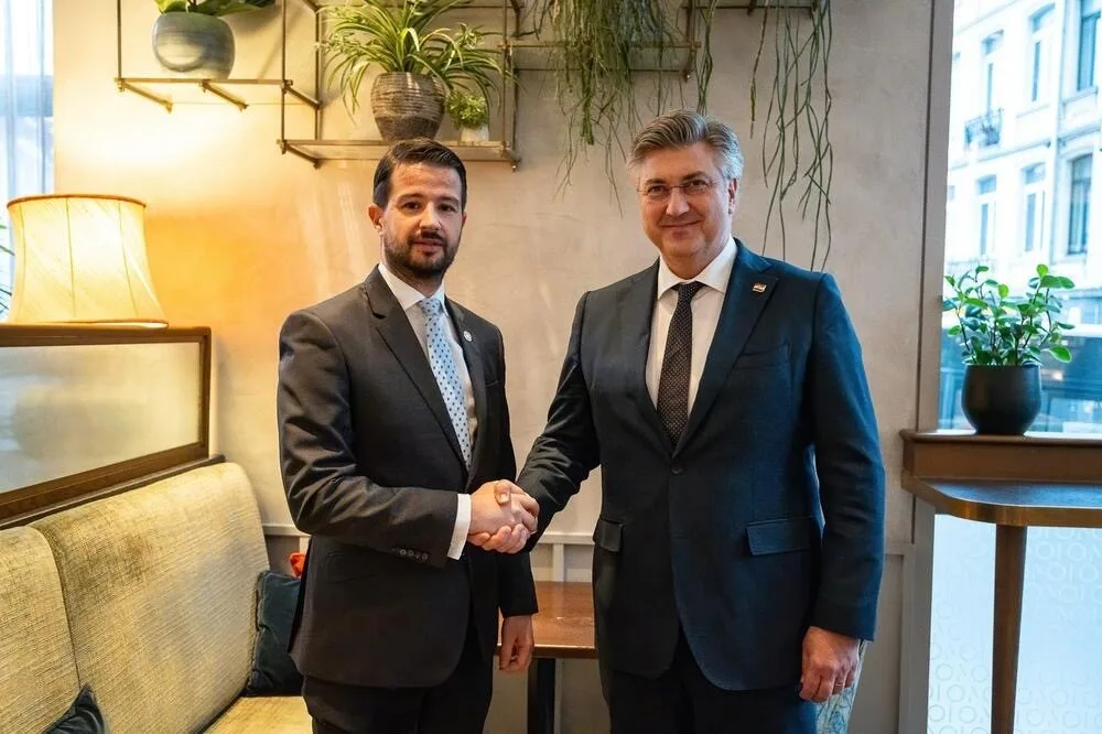 Milatović - Plenković: New dynamics needed to resolve open issues 2 Milatović – Plenkovićem: Potrebna nova dinamika za rješavanje otvorenih pitanja