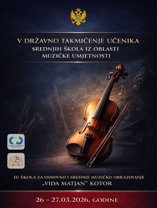 Na takmičenju iz Muzičke umjetnosti učestvavalo 150 učenika: Na Cetinju večeras dodjela nagrada i koncert